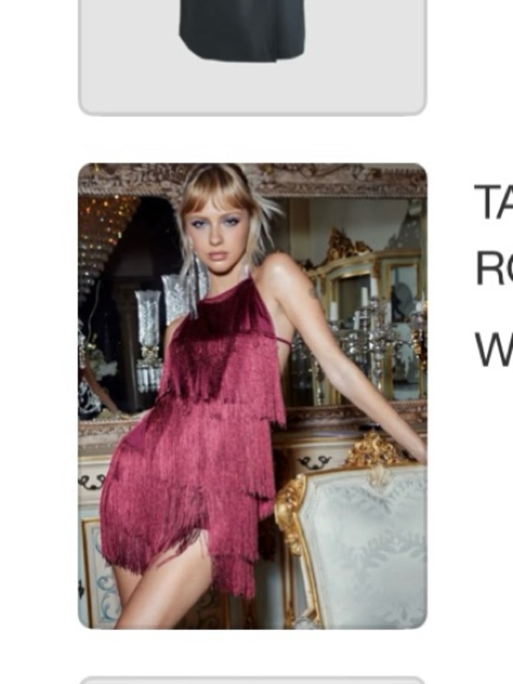 Red Fringe romper!!!